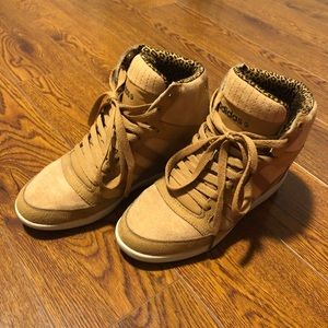 ADIDAS heeled sneakers